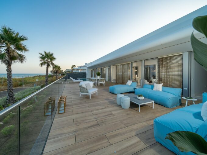 Beachfront Modern Villa In New Golden Mile Estepona