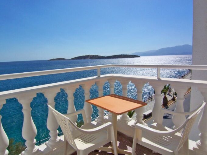 Sea Front Town Hotel With Stunning Sea Views In Agios Nikolaos Crete
