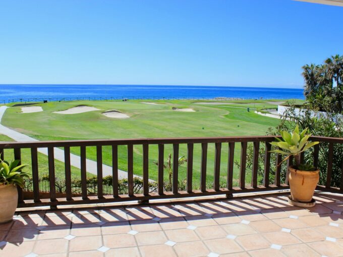 Frontline Beach Rustic-Style Villa For Sale In Guadalmina Baja Marbella